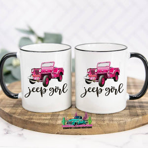 Jeep Girl Mug