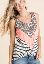 Load image into Gallery viewer, Feisty Leopard Tank Top
