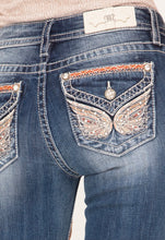 Load image into Gallery viewer, Miss Me Butterfly Haven Bootcut Jeans
