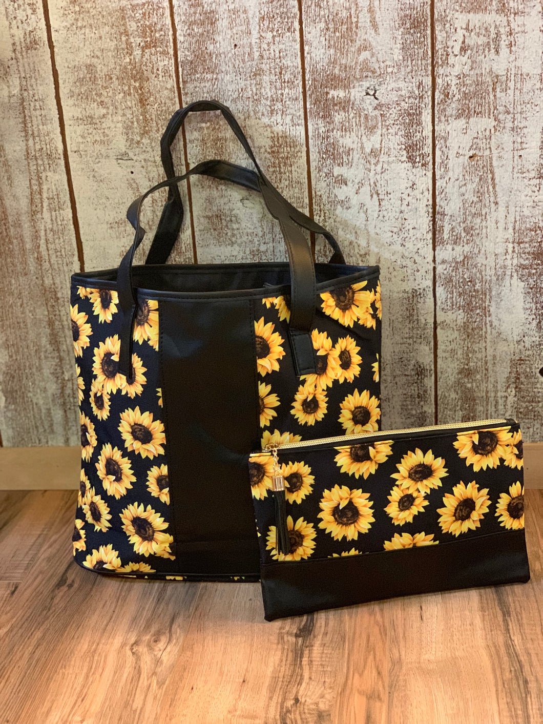 Sunflower Tote Set