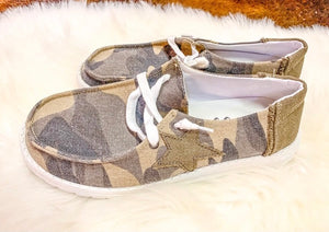 Gypsy Jazz Starstruck Camo Sneakers