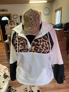 SALE!! Leopard rain jacket